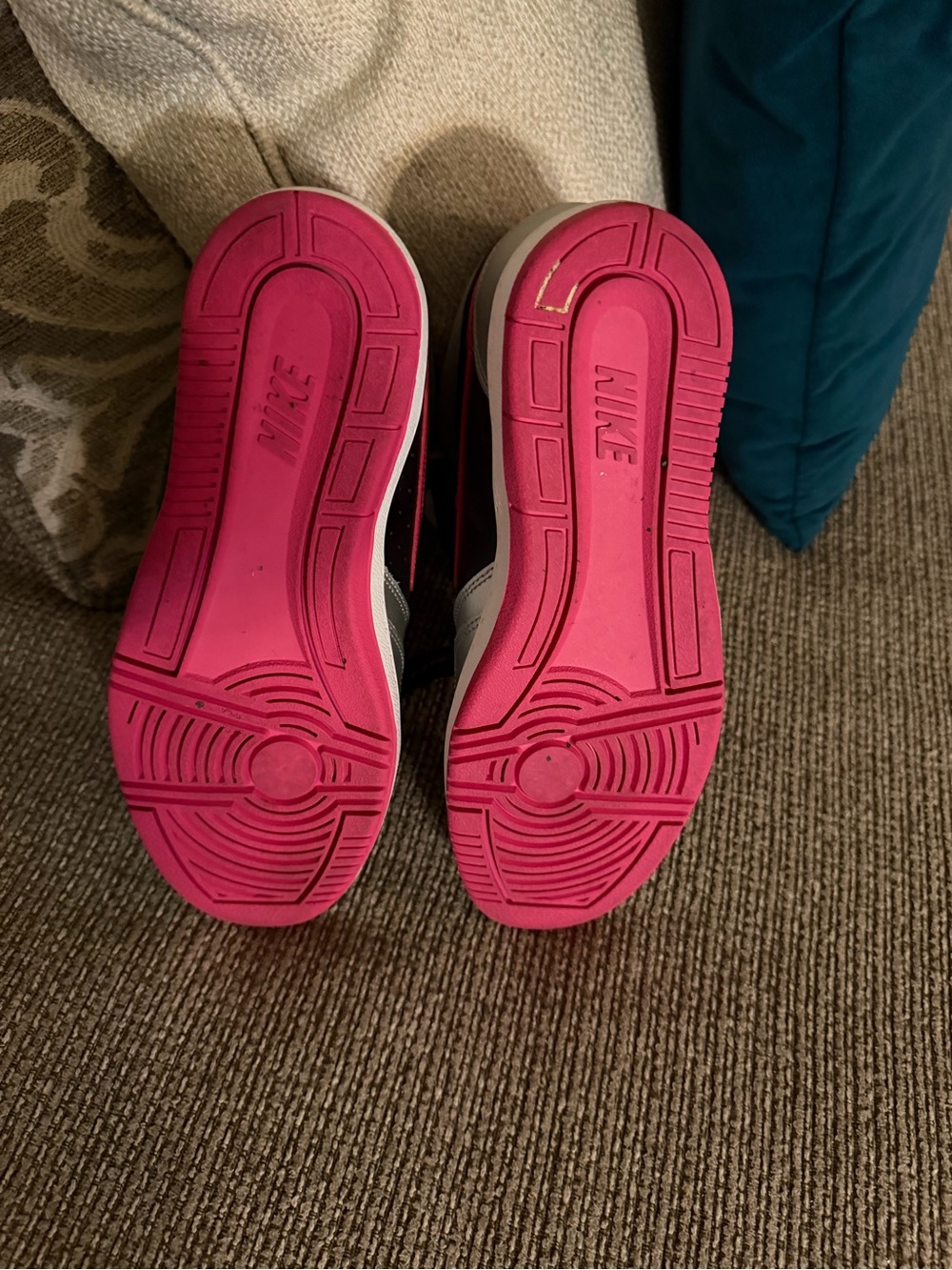 Nike Force Sky High - Black, Pink & Silver - Picture 8 of 8